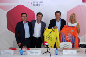 La Universidad Isabel I presenta un convenio de colaboración con el Club Deportivo Burgos Promesas