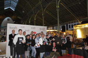 Burgos Alimenta por tercer año consecutivo, ocupa la atención de los visitantes en el Mercado Colón de Valencia