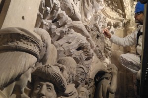 Un proyecto cultural complementará las actuaciones de restauración de los relieves del Trasaltar de la Catedral de Burgos