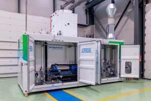 HIPERBARIC entrega el primer compresor español de hidrógeno alta presión para movilidad sostenible