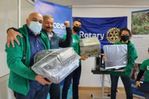 Rotary Club de Burgos y CEEI donan 15 ordenadores recuperados