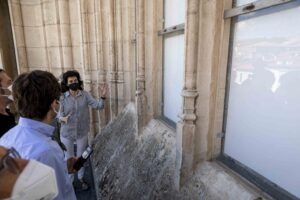 El Gobierno de España ha iniciado ya los trabajos previos para poder acometer la restauración de las vidrieras de la catedral de Burgos
