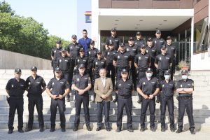 La Comisaría Provincial de Burgos recibe a 20 agentes en prácticas de la XXXVII Promoción de la Escala Básica de la Policía Nacional