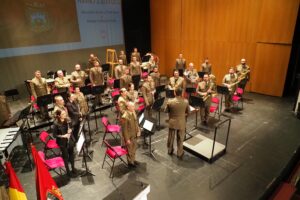 Concierto de Navidad a cargo de la Unidad de Música de la División San Marcial