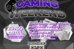 Los días 29 y 30 de abril se celebrará el Burgos Gaming Weekend