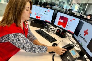 Cruz Roja Te Escucha ha atendido a 184 personas en Burgos desde que comenzó a funcionar en 2020