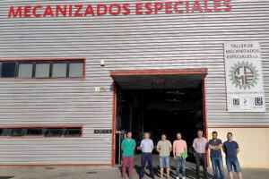 Investigadores de la UBU visitan las instalaciones del Grupo Nicolás Correa y Mecanizados Especiales, en el marco del proyecto SmarTaladrine