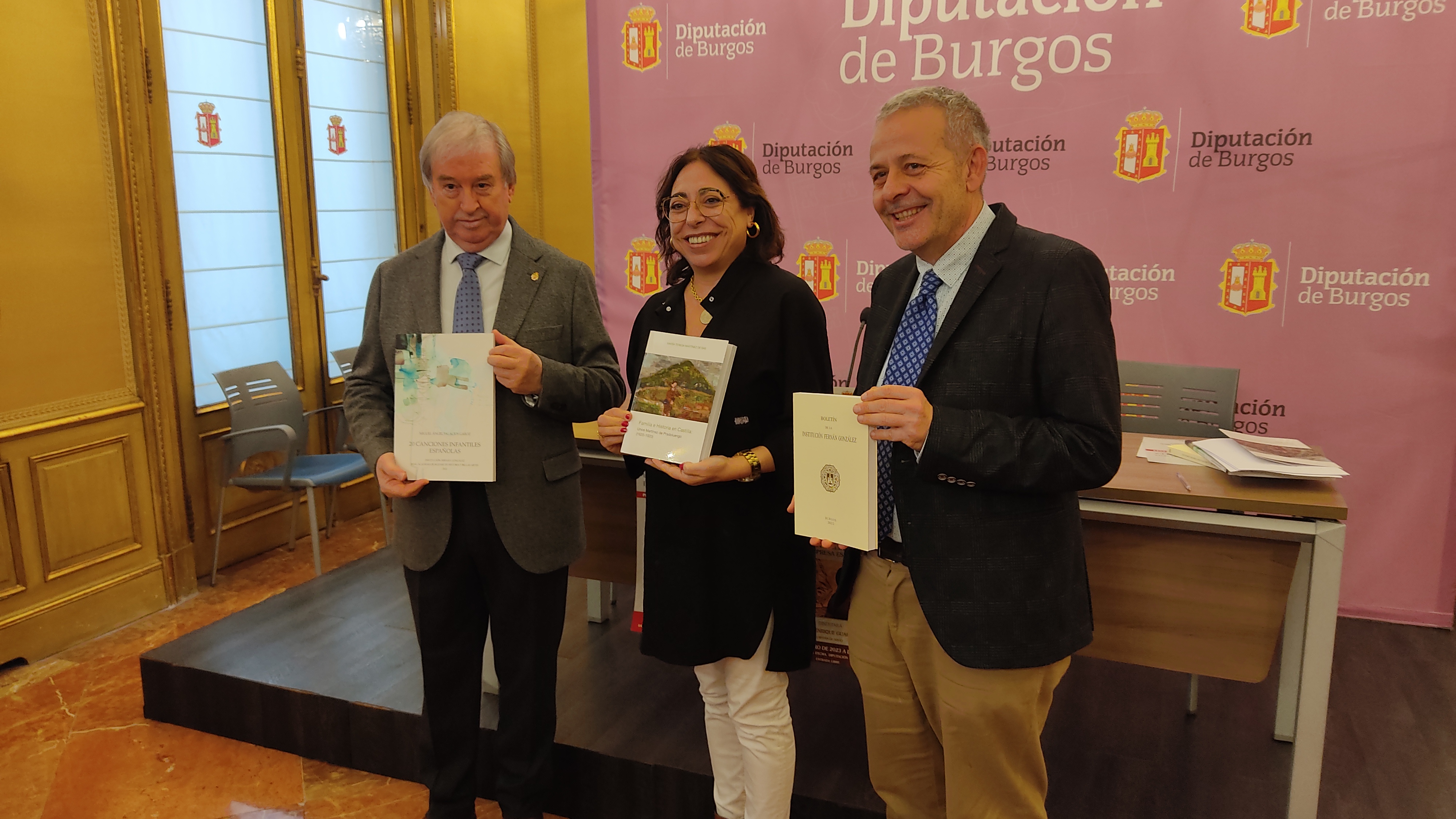 La Institución Fernán González presenta las actividades del primer trimestre y nuevos libros