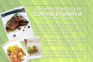Taller de Cocina Evolutiva para mejorar nuestra alimentación