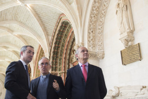 El Arzobispado, la Obra Social ”la Caixa” y la Fundación Caja de Burgos inauguran el Claustro alto de la Catedral