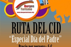 Burgos Turismo propone una visita guiada para conocer los lugares más emblemáticos relacionados con el Cid Campeador