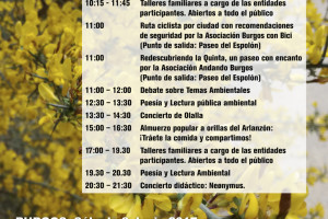 Burgos celebra la I Feria de Medio Ambiente en el Espolón el sábado 3 de junio