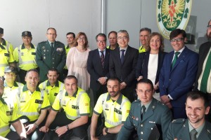 El Director General de Tráfico visita Burgos y Aranda de Duero