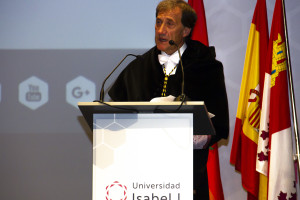 El rector de la Universidad Isabel I destaca la apuesta por la investigación y la innovación, las relaciones con la empresa en la apertura del curso