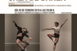 La UBU celebra su 25 Aniversario con una Gala de la Escuela Profesional de Danza de Castilla y León Ana Laguna