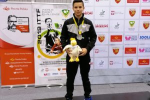 Daniel Berzosa subcampeón del mundo cadete de Tenis de Mesa