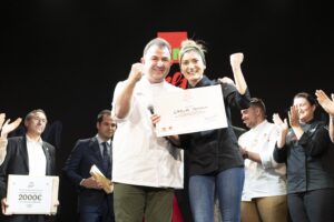 Carla Peyron ganadora de la 4ª edición del concurso de tapas GM chef Alimenta tu Talento 2019
