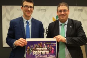 Cajaviva Caja Rural apoya la segunda edición del Torneo de Videojuegos Fortnite