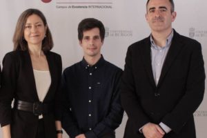 Tres investigadores de la UBU del grupo GEOTER muestran la incidencia diaria del covid 19 en Castilla y León