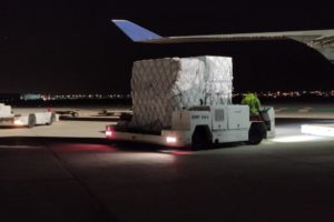 Castilla y León recibe 4 nuevos vuelos con más de 2,6 millones de artículos de material de protección individual