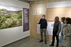 El Geoparque Las Loras muestra su potencial en una exposición en el Consulado del Mar