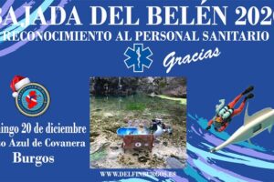 Bajada del Belén al Pozo Azul realiza un reconocimiento al personal sanitario
