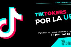 La Universidad de Burgos convoca el I Concurso Tiktokers por la UBU