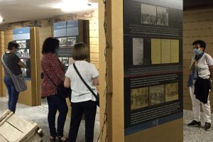 La exposición de Auschwitz en Oña mantiene su buena aceptación por el público