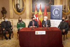 El Ayuntamiento de Burgos firma un contrato de patrocinio con la Fundación VIII Centenario de la Catedral por 1,5 millones