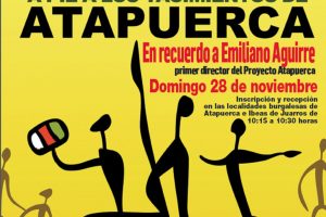 Se celebra la XVIII Marcha de la Sierra de Atapuerca en homenaje a Emiliano Aguirre