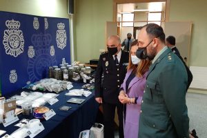 Un operativo conjunto entre Policía Nacional y Guardia Civil consigue la inutilización de un laboratorio de droga sintética en un domicilio particular de Miranda de Ebro