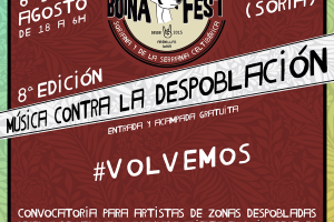 El 1er festival contra la despoblación Boina Fest volverá a ser presencial y busca artistas de las zonas más despobladas de Burgos