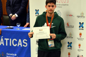 Un estudiante burgalés, medalla de bronce en la LIX Olimpiada Matemática Española