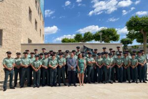 Virginia Barcones anuncia que durante este mes se incorporarán 175 guardias civiles en prácticas a los cuarteles de Castilla y León