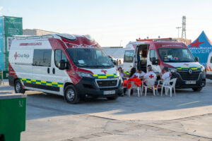 El dispositivo especial de Cruz Roja durante Sonorama Ribera 2023 atendió a 437 personas